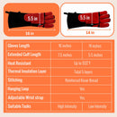 Father’s Day Deal:JKSafety Heat Resistant Welding Gloves Fireproof(FG55)