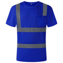 JKSafety Hi-Vis Reflective Safety Shirt Short Sleeve, Crew Neck (JKT077)