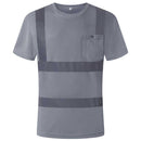 JKSafety Hi-Vis Reflective Safety Shirt Short Sleeve, Crew Neck (JKT077)