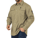 JKSafety 7oz FR Long Sleeve Shirt ARC 2 Fire Resistant Welding Shirts (JKFR100)