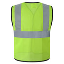 JKSafety Kids Hi Vis Safety Vest with 3M Reflective Tape ANSI Certified (BK300)