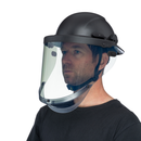 ARC Shield Bracket w/ 12-Cal Visor for Resolve FullBrim Helmet