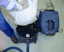 Bosch, VAC090AH, Dust Extractor, 9 gal; 150 CFM, 97.3 in static lift, HEPA filter 99.97% efficiency