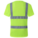 JKSafety Hi-Vis Reflective Safety Shirt Short Sleeve, Crew Neck (JKT077)