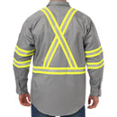JKSafety 7oz FR Long Sleeve Shirt ARC 2 Fire Resistant Welding Shirts (JKFR100)