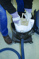 Bosch, VAC090AH, Dust Extractor, 9 gal; 150 CFM, 97.3 in static lift, HEPA filter 99.97% efficiency