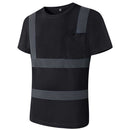 JKSafety Hi-Vis Reflective Safety Shirt Short Sleeve, Crew Neck (JKT077)