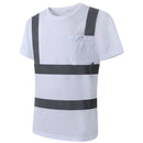 JKSafety Hi-Vis Reflective Safety Shirt Short Sleeve, Crew Neck (JKT077)