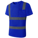 JKSafety Hi-Vis Reflective Safety Shirt Short Sleeve, Crew Neck (JKT077)