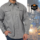 JKSafety 7oz FR Long Sleeve Shirt ARC 2 Fire Resistant Welding Shirts (JKFR100)