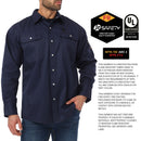 JKSafety 7oz FR Long Sleeve Shirt ARC 2 Fire Resistant Welding Shirts (JKFR100)