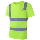 JKSafety Hi-Vis Reflective Safety Shirt Short Sleeve, Crew Neck (JKT077)