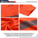 JKSafety Hi-Vis Reflective Safety Shirt Short Sleeve, Crew Neck (JKT077)