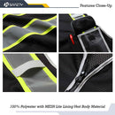 JKSafety 3 Pockets Mesh Two-Tone Hi-Vis Reflective Safety Vest (JK099)