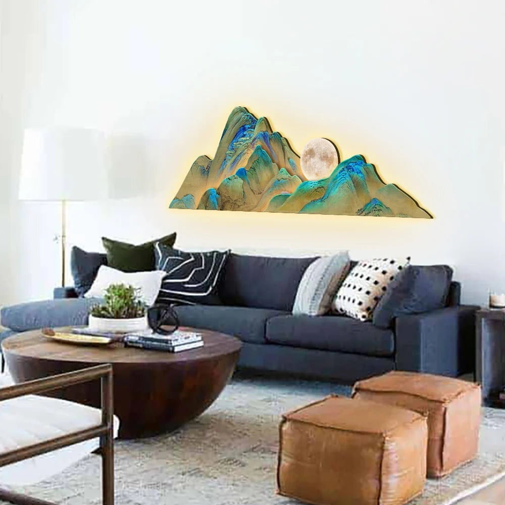 LED CreativecWall Decoration Abstract Living Room Decor