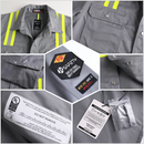 JKSafety 7oz FR Long Sleeve Shirt ARC 2 Fire Resistant Welding Shirts (JKFR100)