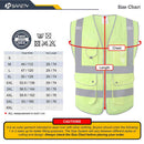 JKSafety 9 Pockets Mesh Hi-Vis Reflective Safety Vest (JK159)
