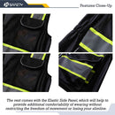 JKSafety 9 Pockets Women Mesh Two-Tone Hi-Vis Reflective Safety Vest (JK168)
