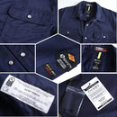 JKSafety 7oz FR Long Sleeve Shirt ARC 2 Fire Resistant Welding Shirts (JKFR100)