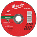 4" x 1/8" x 5/8" Masonry Cut Off Wheel -Type 1