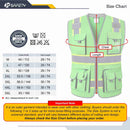 JKSafety 10 Pockets Two-Tone Hi-Vis Reflective Safety Vest (JK089)