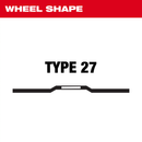 5" x 1/8" x 7/8" Performance+ Dual Metal Cut & Grind Wheel - Type 27