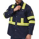 JKSafety 7oz FR Long Sleeve Shirt ARC 2 Fire Resistant Welding Shirts (JKFR100)