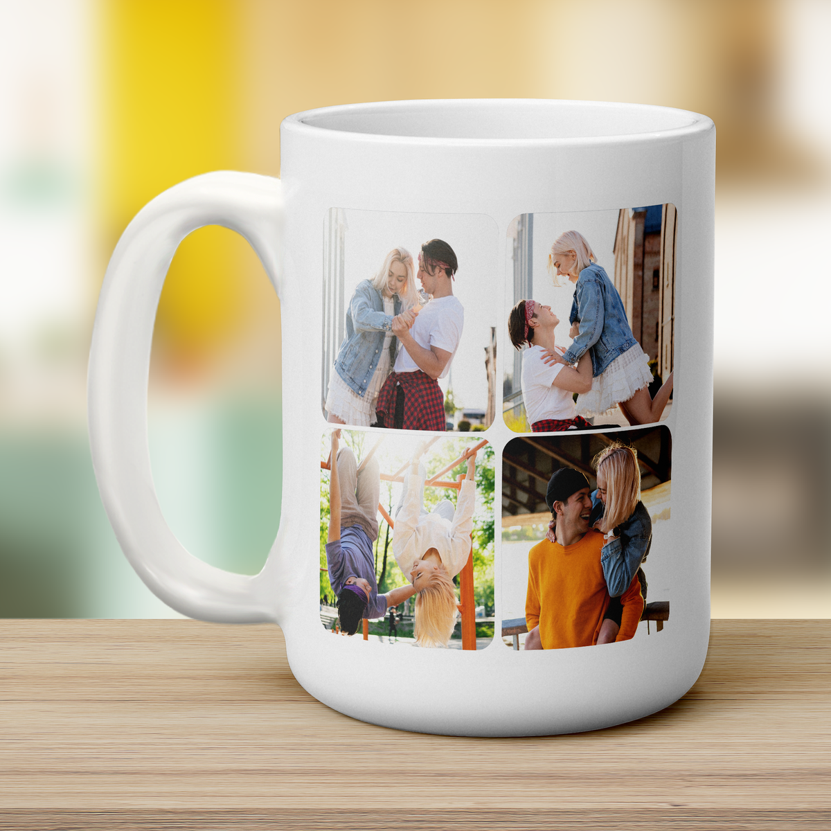 Collage Mug with 8 Photos