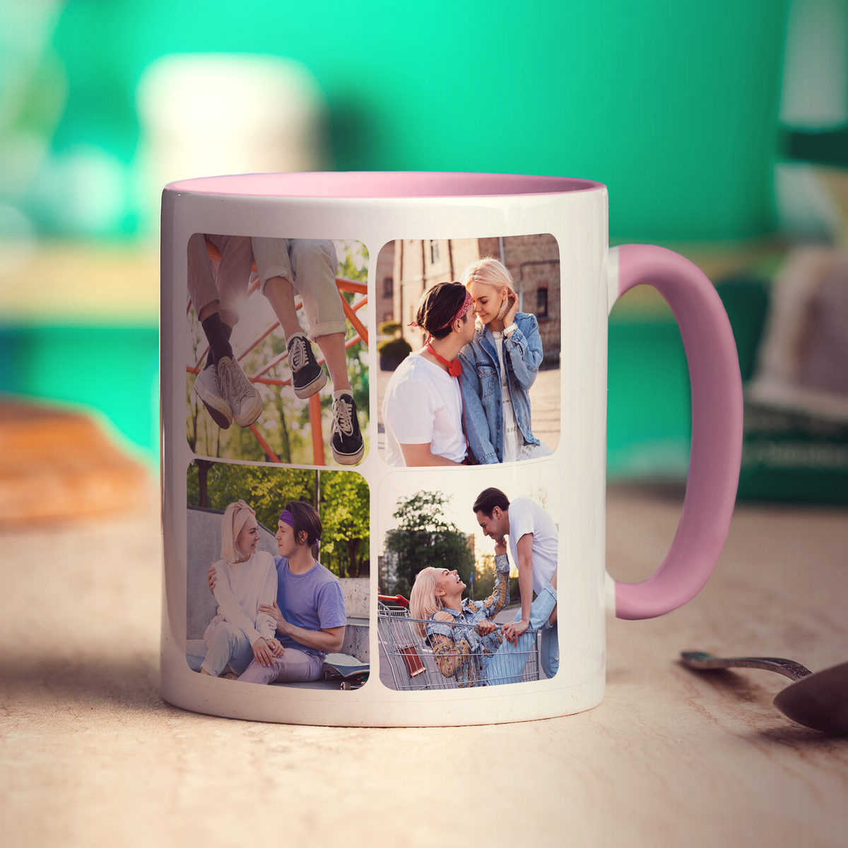 Collage Mug with 8 Photos