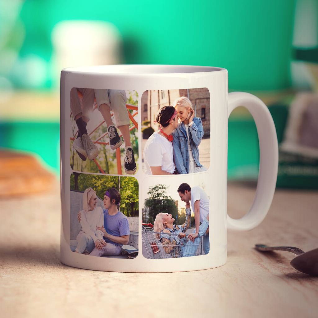 Collage Mug with 8 Photos
