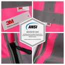 JKSafety Kids Hi Vis Safety Vest with 3M Reflective Tape ANSI Certified (BK300)