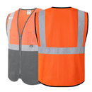 JKSafety Hi-Vis High Visibility Reflective Safety Vest with Pockets (BX310)