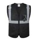 JKSafety Hi-Vis High Visibility Reflective Safety Vest with Pockets (BX310)