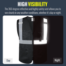 JKSafety Hi-Vis High Visibility Reflective Safety Vest with Pockets (BX310)