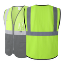 JKSafety Hi-Vis High Visibility Reflective Safety Vest with Pockets (BX310)