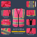 Custom Hi-Vis Safety Vest with Logo Printing – No Minimum Order | BX320