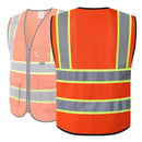Custom Hi-Vis Safety Vest with Logo Printing – No Minimum Order | BX320