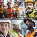 Custom Hi-Vis Safety Vest with Logo Printing – No Minimum Order | BX320