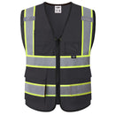 Custom Hi-Vis Safety Vest with Logo Printing – No Minimum Order | BX320