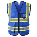 Custom Hi-Vis Safety Vest with Logo Printing – No Minimum Order | BX320