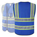 Custom Hi-Vis Safety Vest with Logo Printing – No Minimum Order | BX320