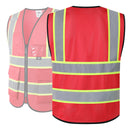 Custom Hi-Vis Safety Vest with Logo Printing – No Minimum Order | BX320