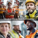 Custom Hi-Vis Safety Vest with Logo Printing – No Minimum Order | BX320