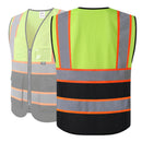 Custom Hi-Vis Safety Vest with Logo Printing – No Minimum Order | BX320