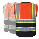 Custom Hi-Vis Safety Vest with Logo Printing – No Minimum Order | BX320
