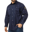 JKSafety 7oz FR Long Sleeve Shirt ARC 2 Fire Resistant Welding Shirts (JKFR100)