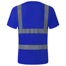 JKSafety 3-Pack Hi-Vis Reflective Safety Shirt Short Sleeve, Crew Neck (JKTS077-3P)