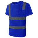 JKSafety 3-Pack Hi-Vis Reflective Safety Shirt Short Sleeve, Crew Neck (JKTS077-3P)