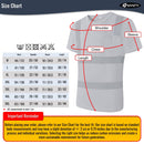JKSafety 3-Pack Hi-Vis Reflective Safety Shirt Short Sleeve, Crew Neck (JKTS077-3P)