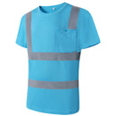 JKSafety 3-Pack Hi-Vis Reflective Safety Shirt Short Sleeve, Crew Neck (JKTS077-3P)